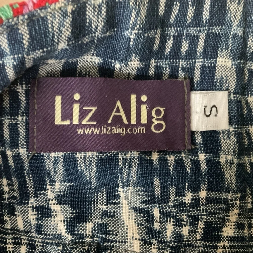Liz Alig fair trade multi‎ pattern skirt size small